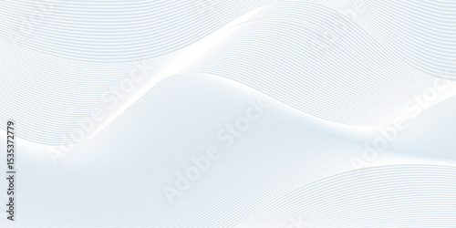 Premium background design with white line pattern (texture) in luxury pastel colour. Abstract horizontal vector template for business banner, formal backdrop,