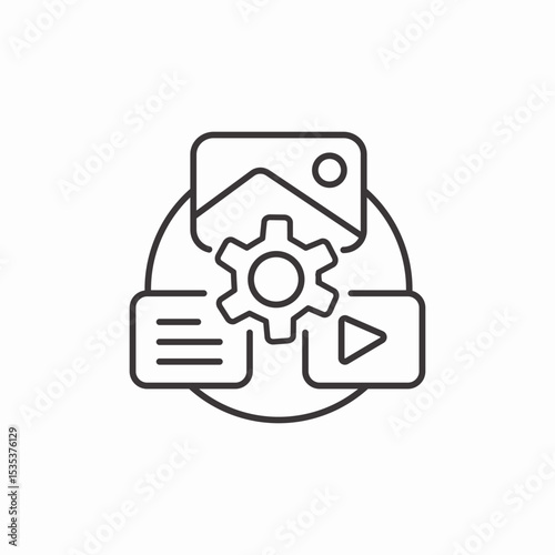 web design icon sign vector