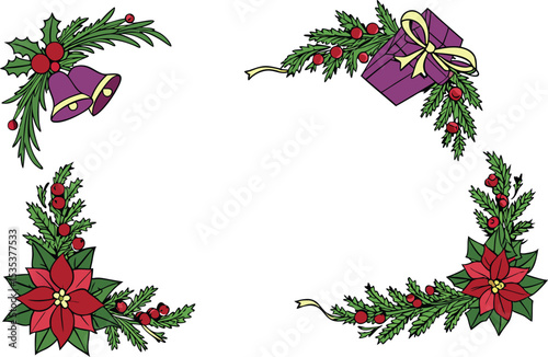 Elegant christmas floral arrangements and festive designs