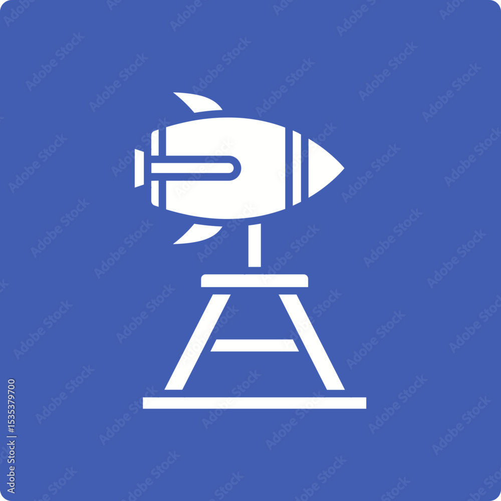 Fototapeta premium Catapult Icon