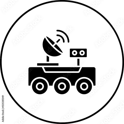 Moon Rover Icon