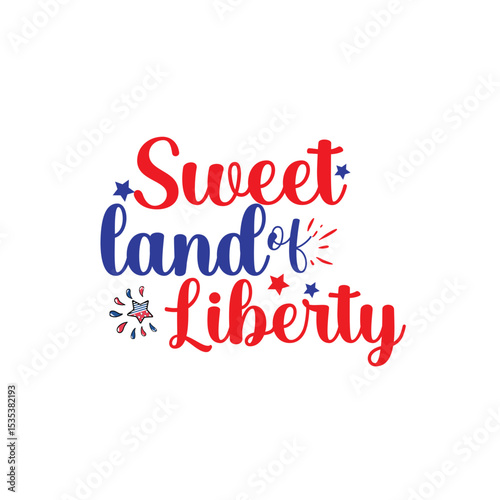 4th of July, Independent SVG design