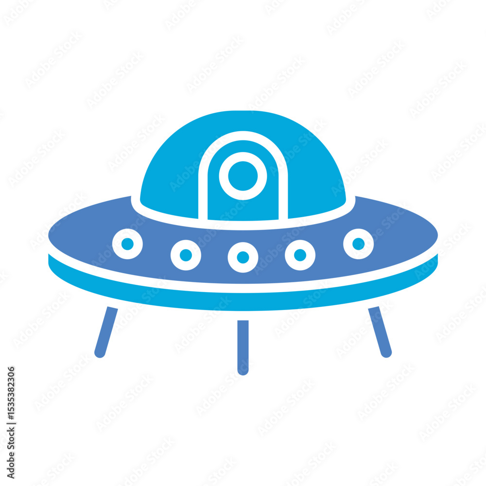 Fototapeta premium Ufo Icon