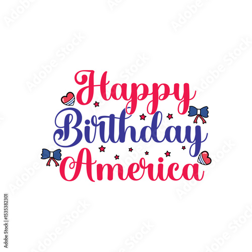 4th of July, Independent SVG design