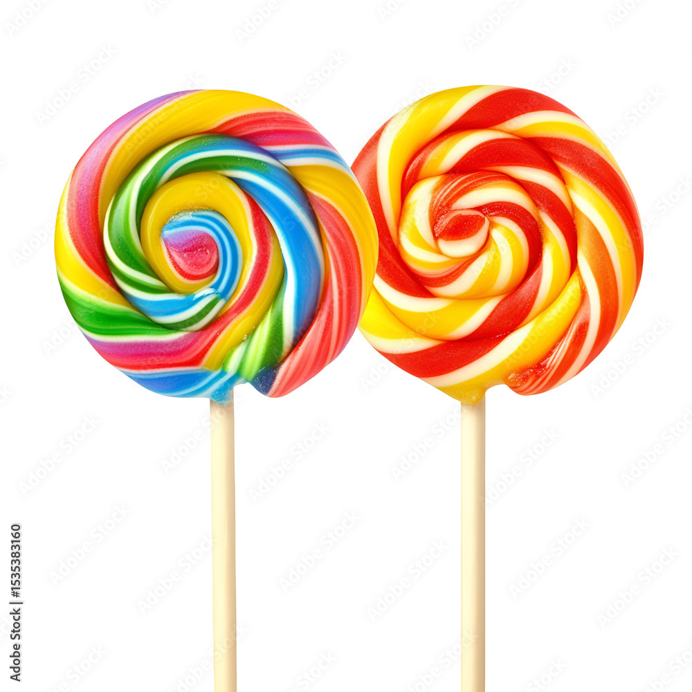 custom made wallpaper toronto digitalRainbow swirl lollipops on sticks sweet treats candy