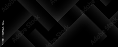 Geometric gray wallpaper for certificate, presentation, landing page, wallpaper background. Abstract dark background. Geometric shapes, black and white minimal memphis. 