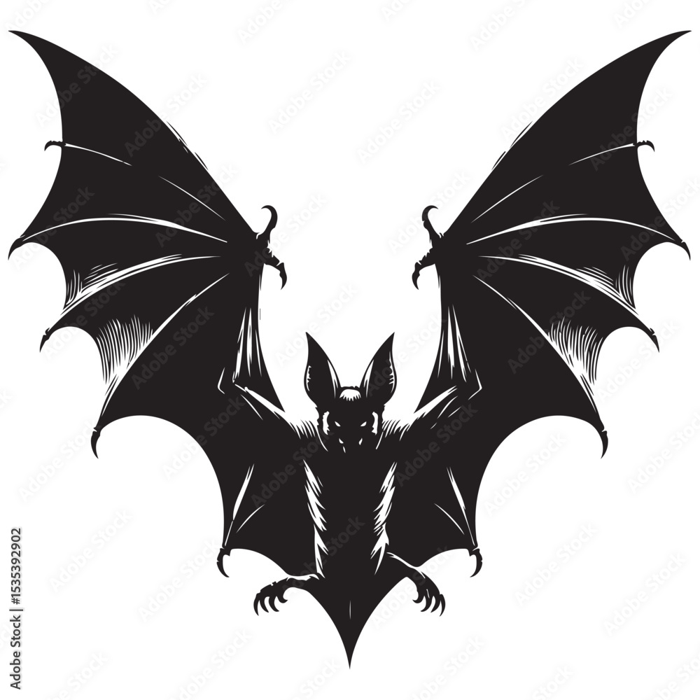 Fototapeta premium bat vector illustration