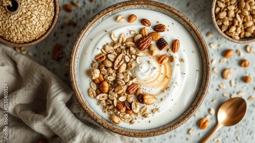 Nourishing Breakfast - Creamy Yogurt and Oats