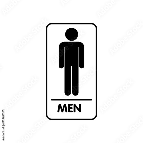 MAN SIGN VECTOR