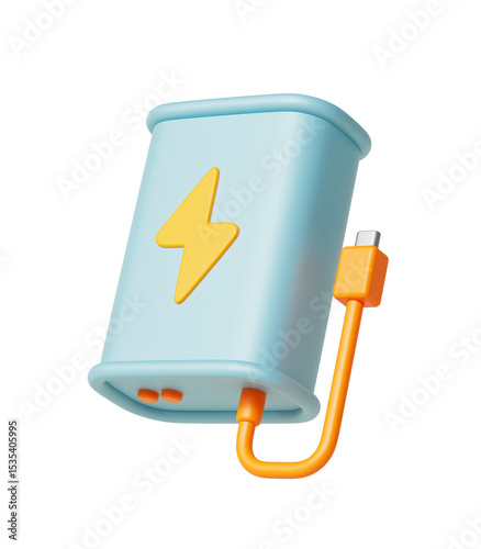 휴대용 케이블 충전기 배터리 Portable Charger Power Bank with Cable