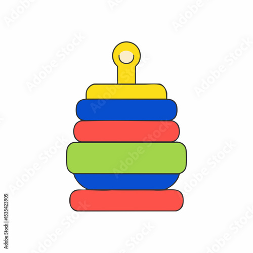 Stacking Rings ToyVector