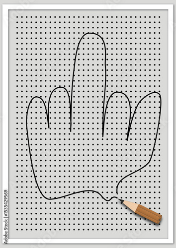 Stinkefinger Hintergrund