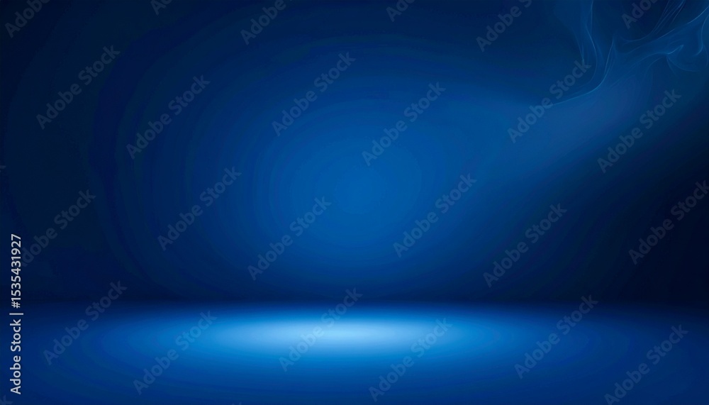 Obraz premium Smoky Navy Abstract Background with Soft Fade