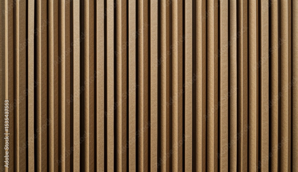 Obraz premium A close-up image of vertically aligned, evenly spaced bronze-colored metal rods creating a repetitive, textured pattern.
