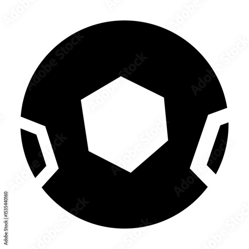 soccer ball icon vector