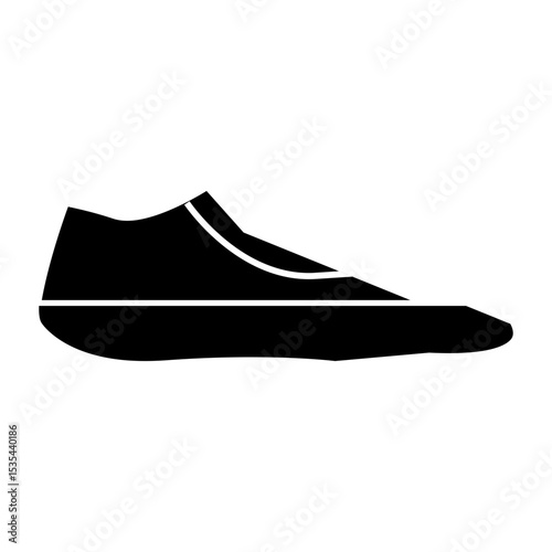 pair of black shoes