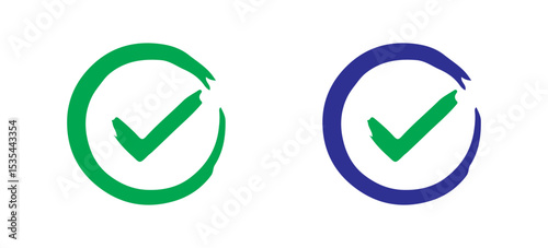 tick and cross mark