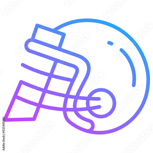Football Helmet Icon