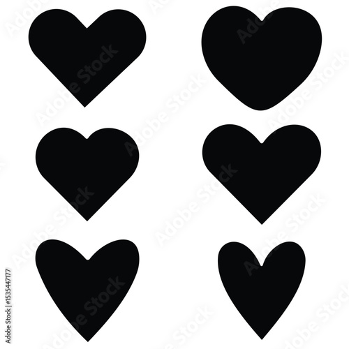 heart icons set 69