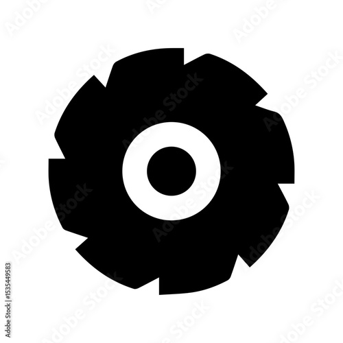 circular glyph icon