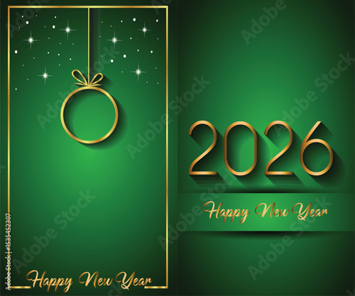 2026 Happy New Year background for your seasonal invitations, festive posters, greetings cards.