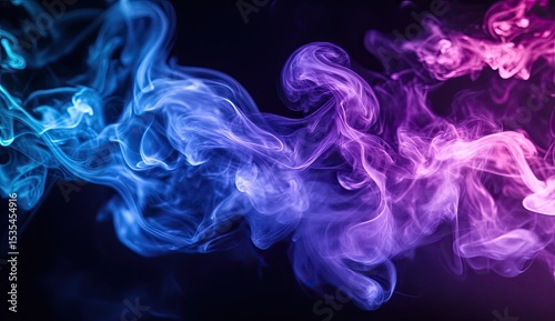 Abstract Smoke Art