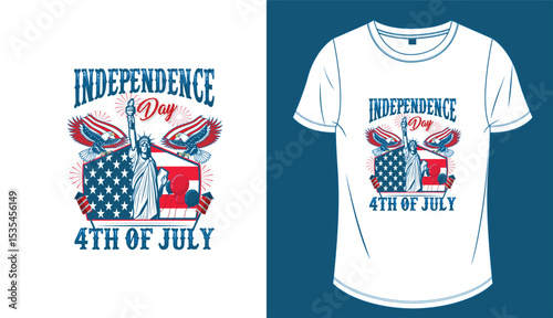 4th of July Independence Day Celebration Design