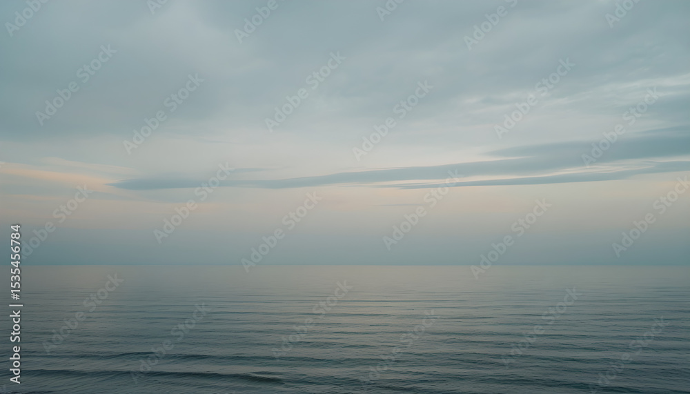 Obraz premium clouds over the sea
