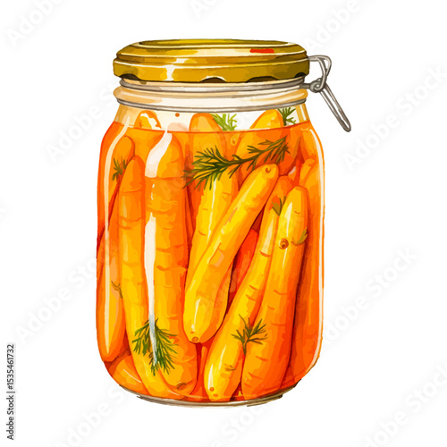 Pickled Carrots svg, Pickled Vegetables SVG, pickle jars, Homemade veggies