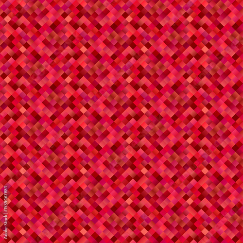 Seamless square pattern background design - geometric abstract vector illustration from diagonal squares
