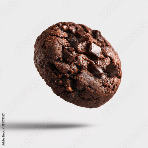 Chocolate Chip Cookie Delight , PNG isolated cut out image