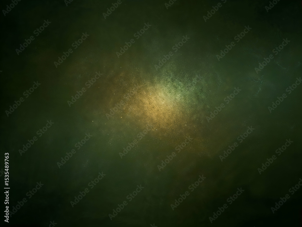 Fototapeta premium Evocative green gradient showcasing subtle texture and luminous highlight for artistic projects and visual communication