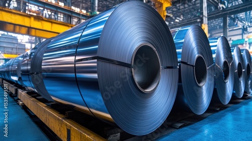 Industrial Storage Solutions for Galvanized Steel Rolls