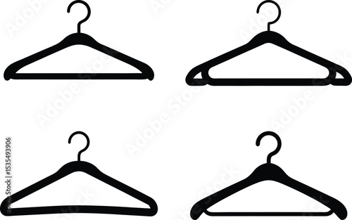 Clothes Hanger Vector Design.