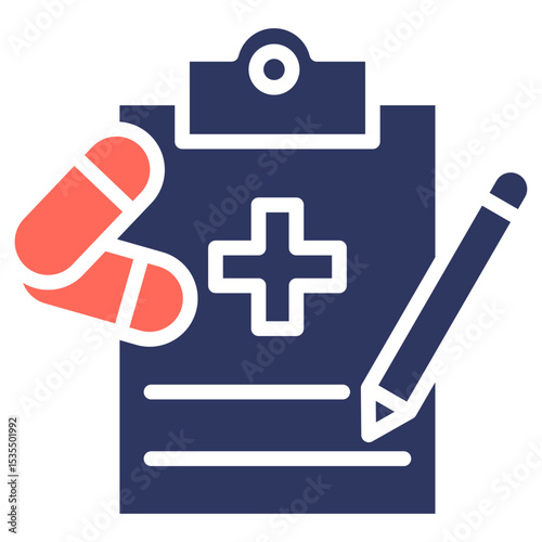 Prescription glyph color icon