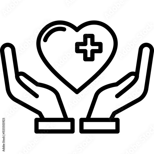 Healthcare line icon