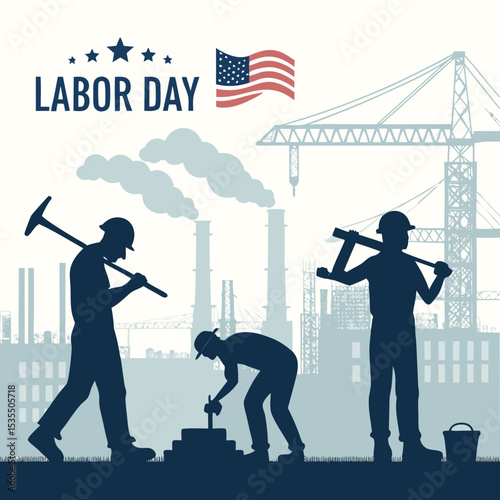 labor day vector