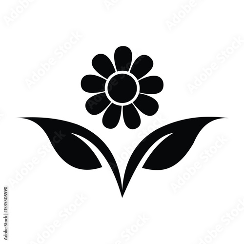 abstract flower design