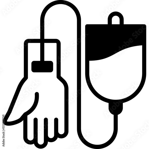 Blood Transfusion mixed icon