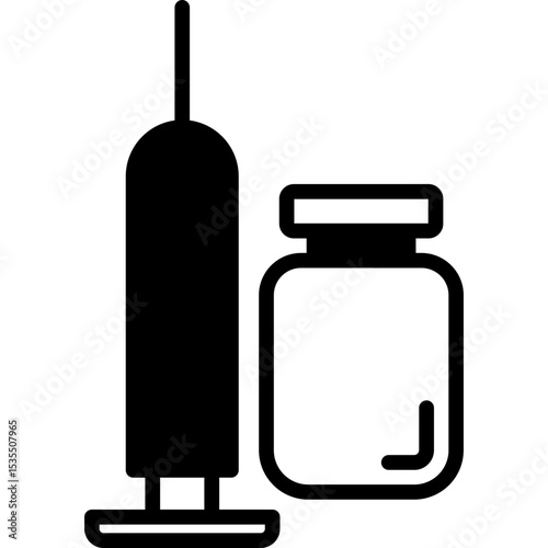 Injection mixed icon
