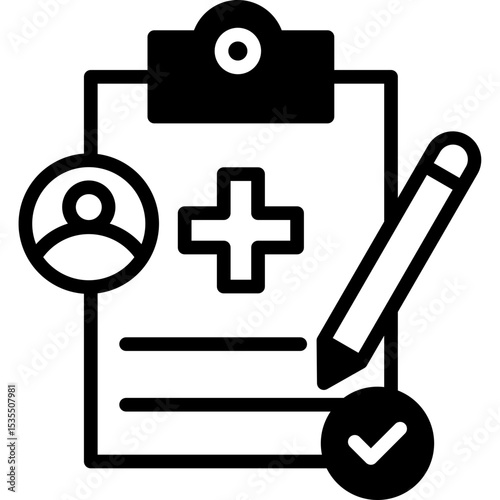 Medical Report mixed icon