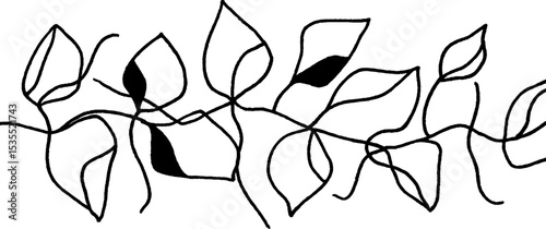 Intricate line art of crystalline structure with embedded patterns for creative design