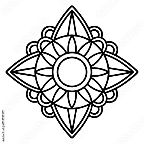 Brooch jeweler vector