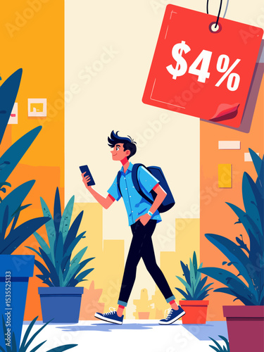 Bargain sale event, finding discount retail price, coupon or promotion offer, price advantage for customer, consumer, special price marketing concept