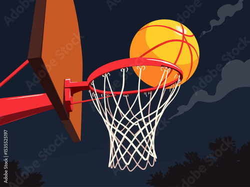 Basketball sports hoop basketball hoop
