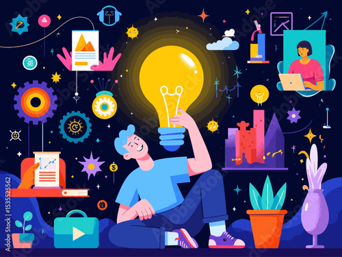  Discover insight or intelligence solution, best result or outcome, solving or finding solution, search new innovation, opportunity or invention