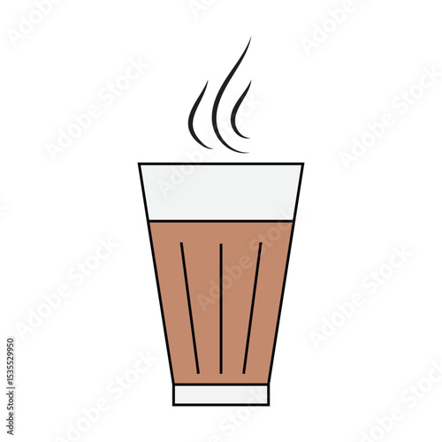 Chai or tea vector, Indian Masala Chai Vector Art