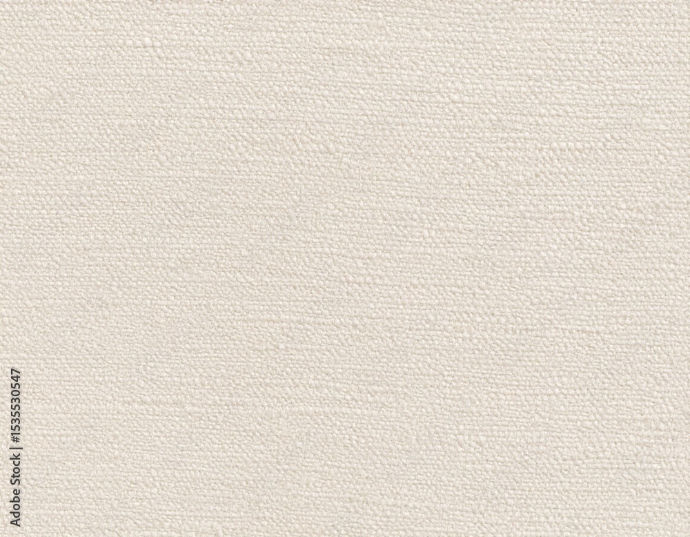 Fototapeta premium Seamless close-up texture of natural linen fabric, soft fine weave, light beige tones. Generated image.