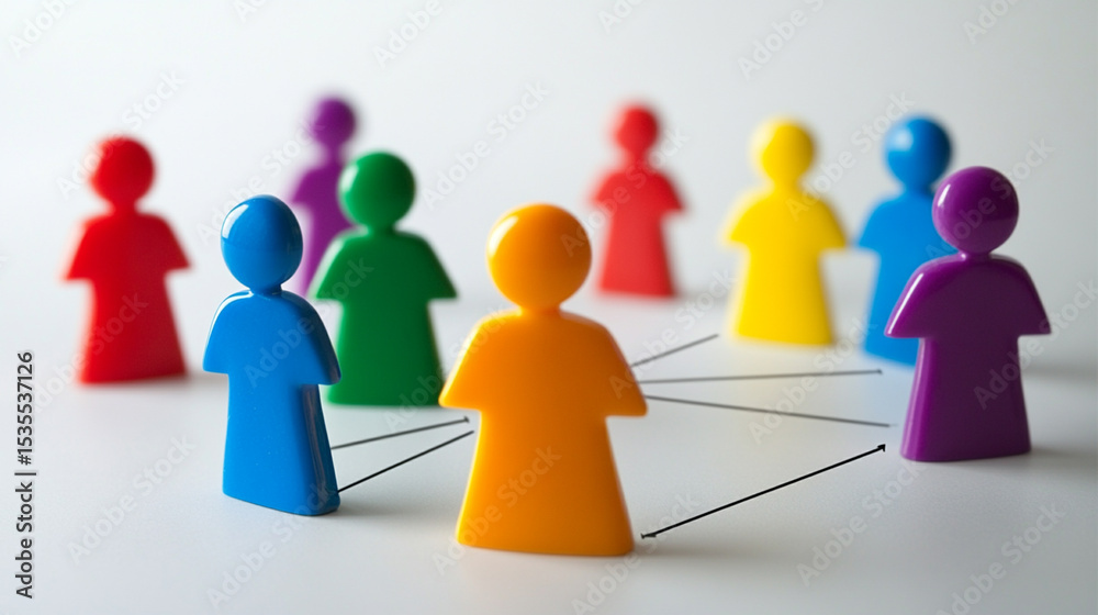 Obraz premium Virtual teamwork required new communication norms and tools.