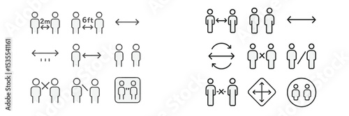 Guidelines for maintaining social distance in various settings during public health events